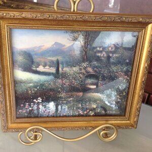 8x10 Gold Framed Art Print